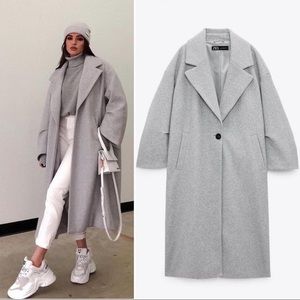 Zara over sized coat size XS